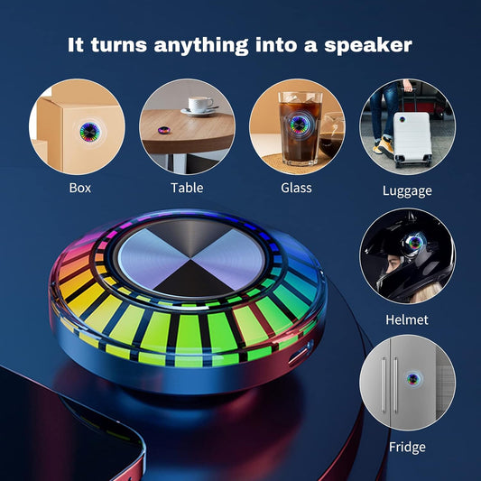 Wireless Bone Conduction Speaker Portable Bluetooth Speaker Stereo RGB