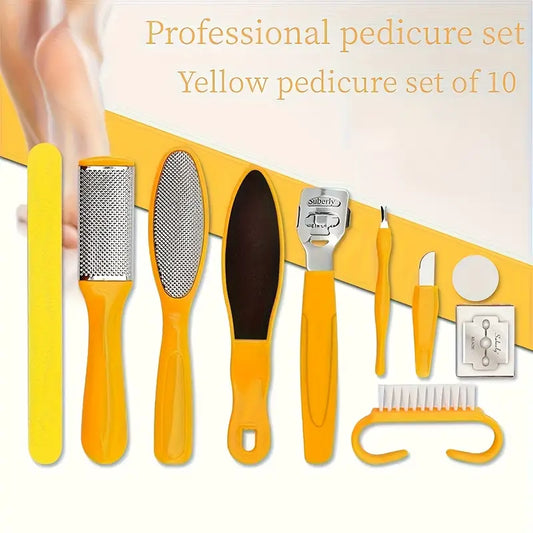 10 in 1 foot pedicure tools set