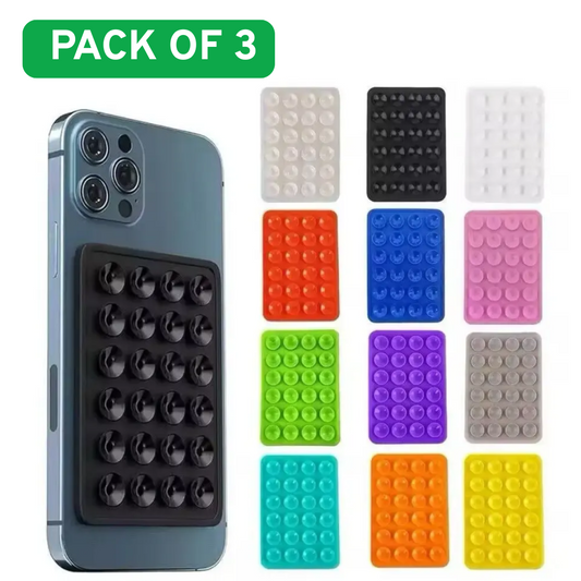 silicon suction phone holding case