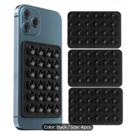 silicon suction phone holding case
